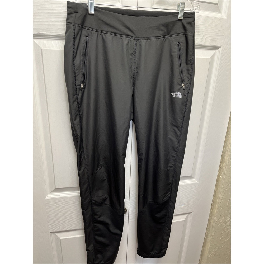 The North Face Joggers Women's M/M Black Flight Series Athletic Sportwear Logo